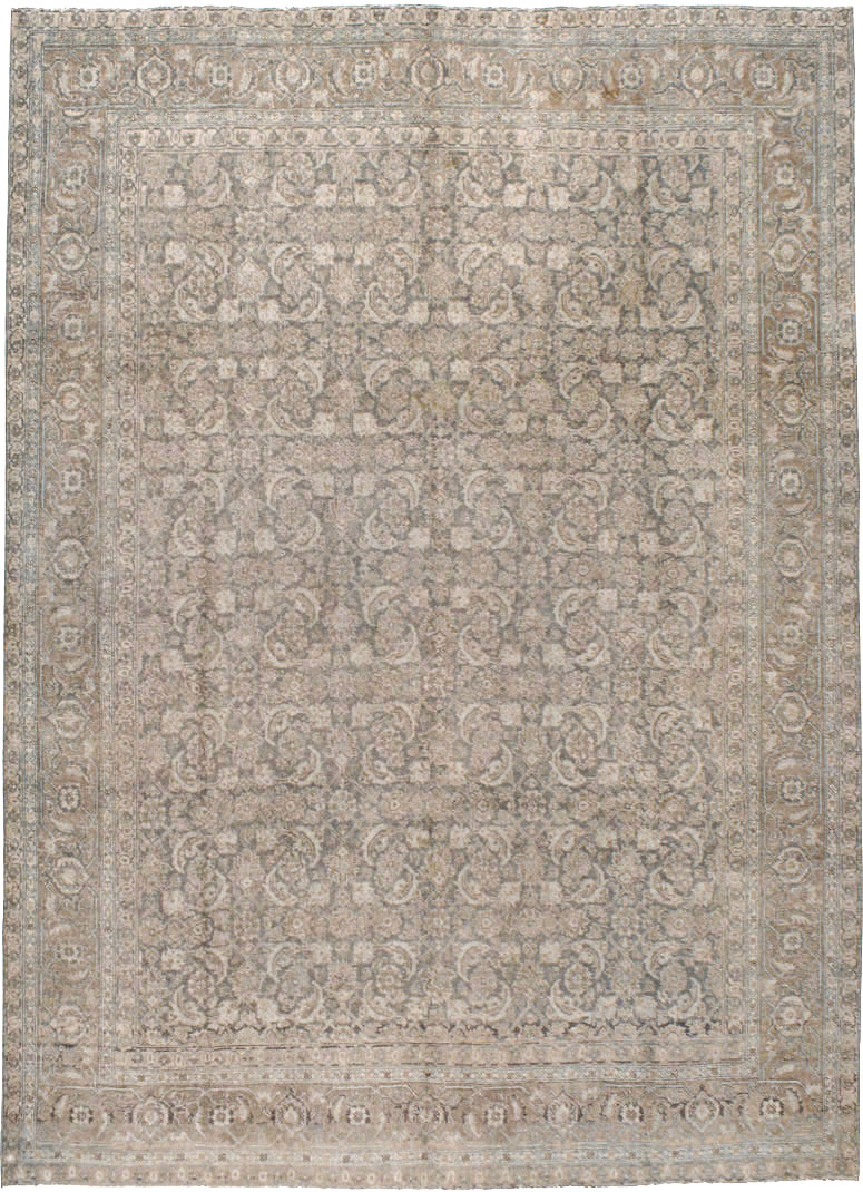 Antique Persian Tabriz Rug, No.17579 - Galerie Shabab