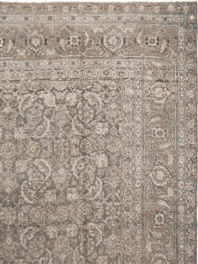 Antique Persian Tabriz Rug, No.17579 - Galerie Shabab