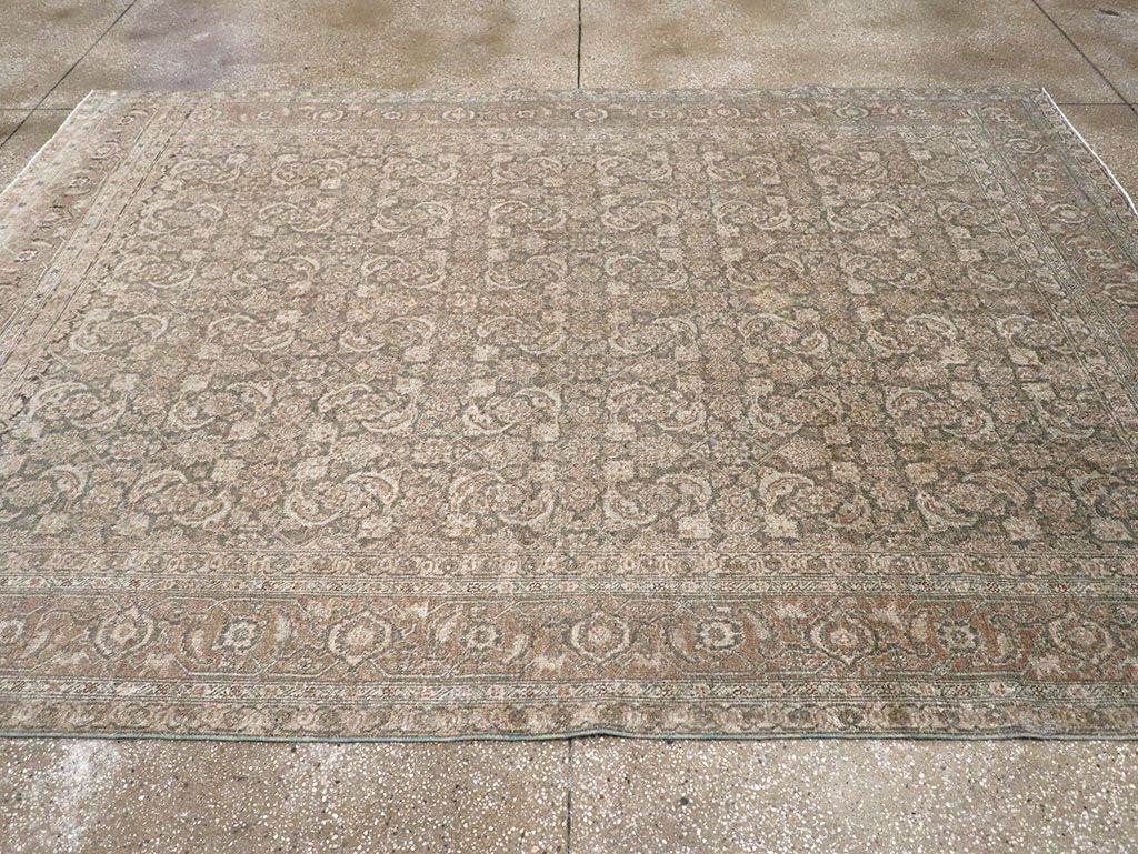 Antique Persian Tabriz Rug, No.17579 - Galerie Shabab