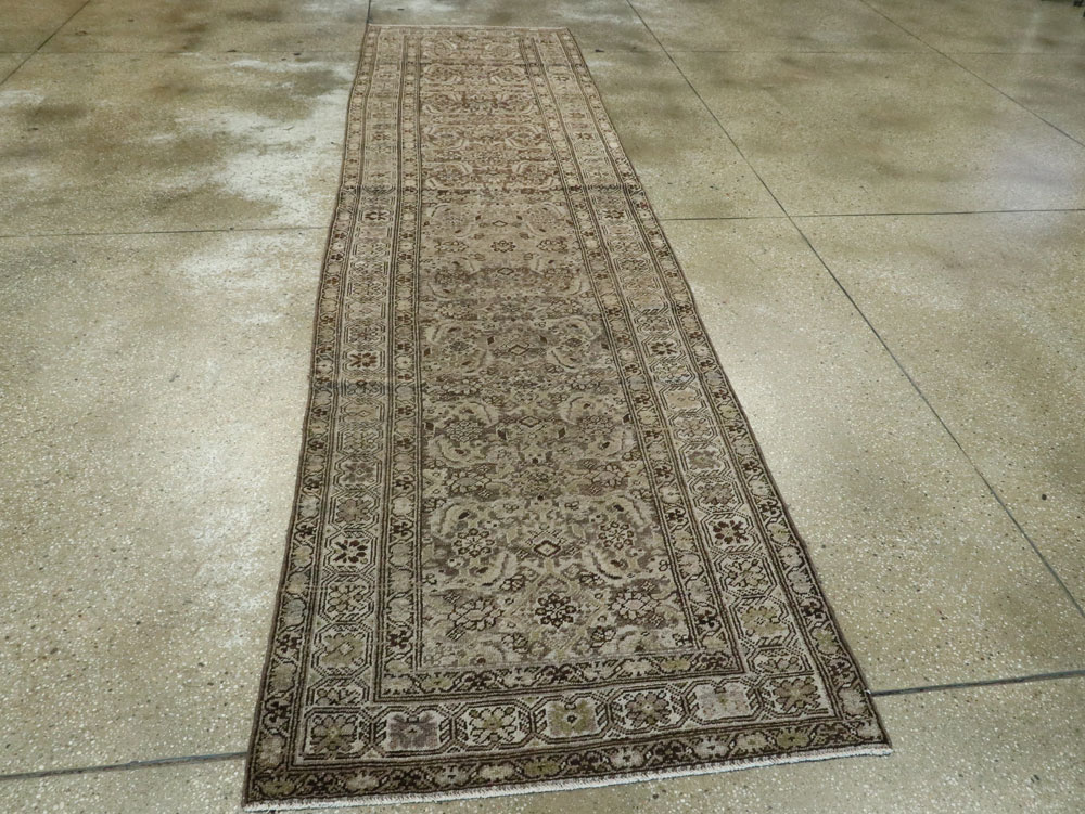 Vintage Persian Malayer Runner, No.17583 - Galerie Shabab