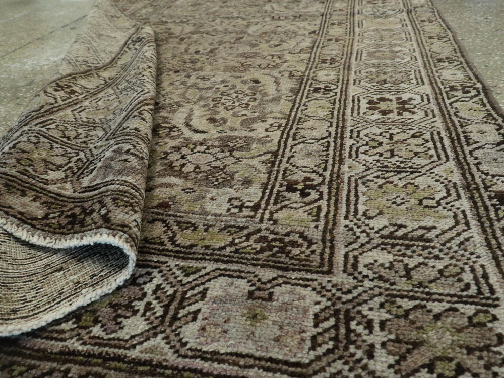 Vintage Persian Malayer Runner, No.17583 - Galerie Shabab