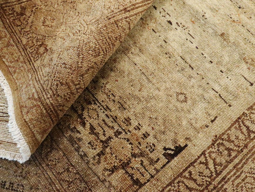 Vintage Persian Malayer Rug, No.17585 - Galerie Shabab