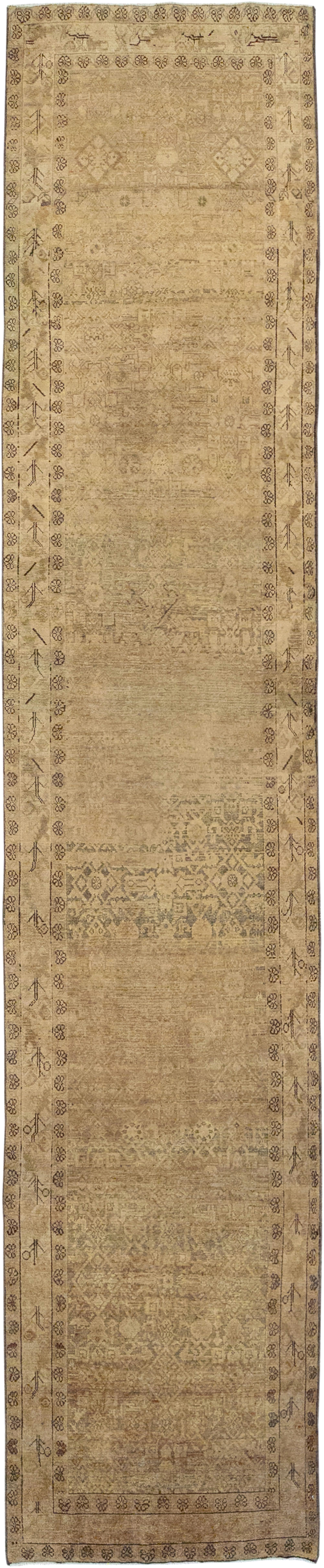 Vintage Persian Malayer Runner, No.17588 - Galerie Shabab