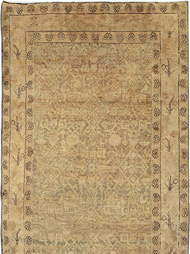 Vintage Persian Malayer Runner, No.17588 - Galerie Shabab