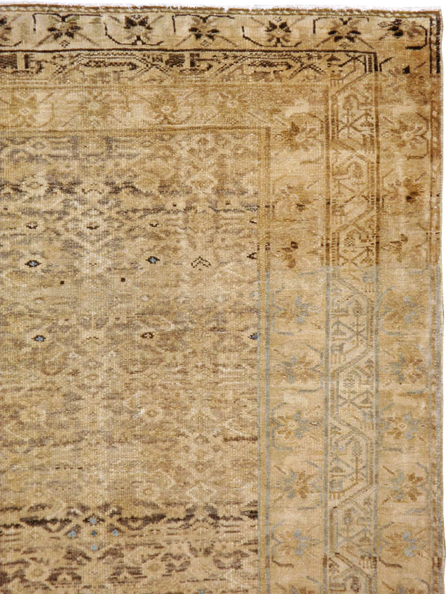 Vintage Persian Malayer Carpet, No.17592 - Galerie Shabab