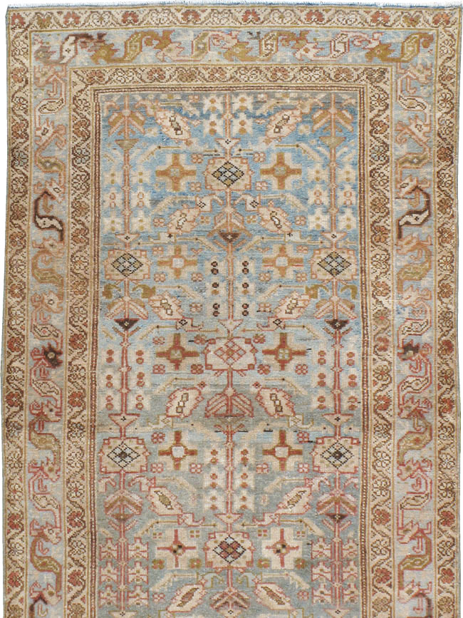 Vintage Persian Malayer Runner, No.17598 - Galerie Shabab