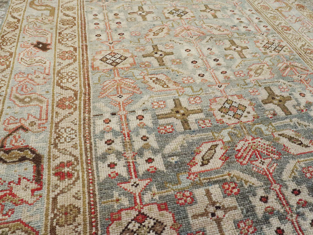 Vintage Persian Malayer Runner, No.17598 - Galerie Shabab