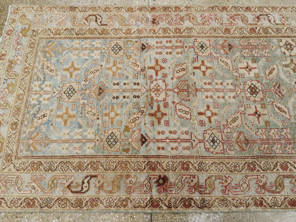 Vintage Persian Malayer Runner, No.17598 - Galerie Shabab