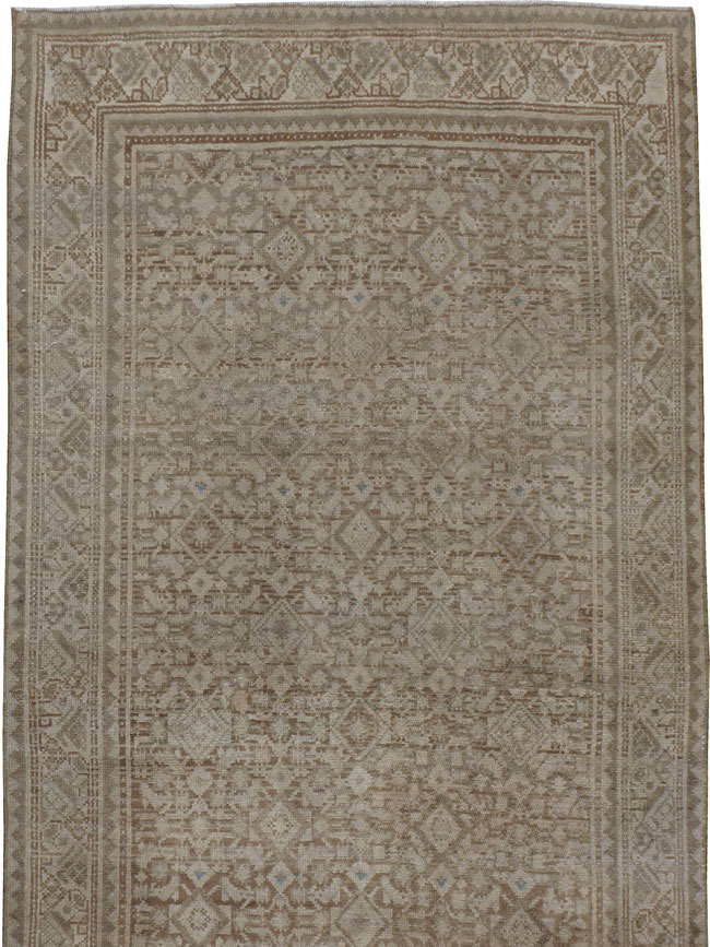 Vintage Persian Malayer Runner, No.17599 - Galerie Shabab