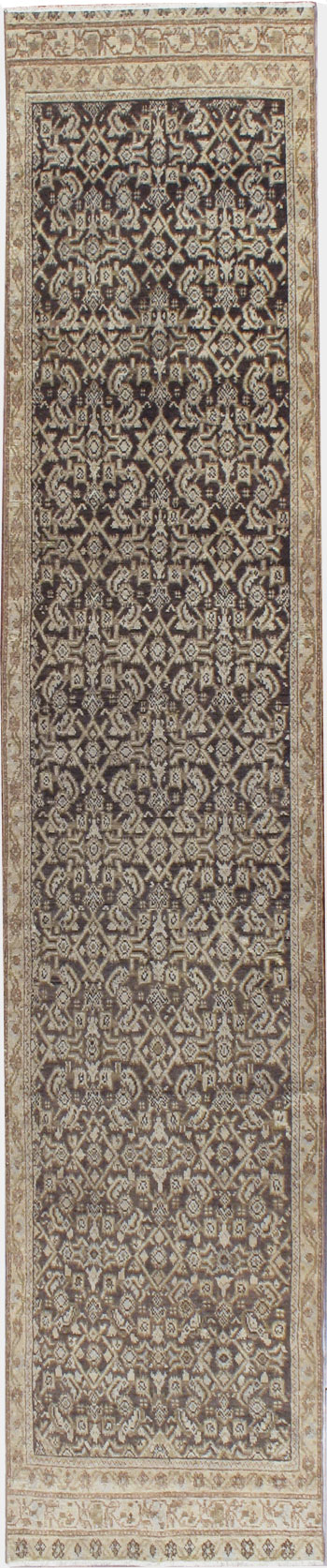 Vintage Persian Malayer Runner, No.17601 - Galerie Shabab