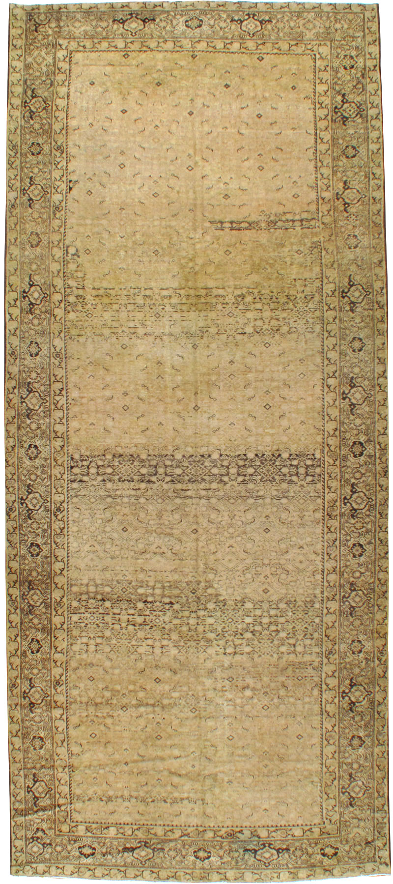 Vintage Persian Malayer Carpet, No.17617 - Galerie Shabab