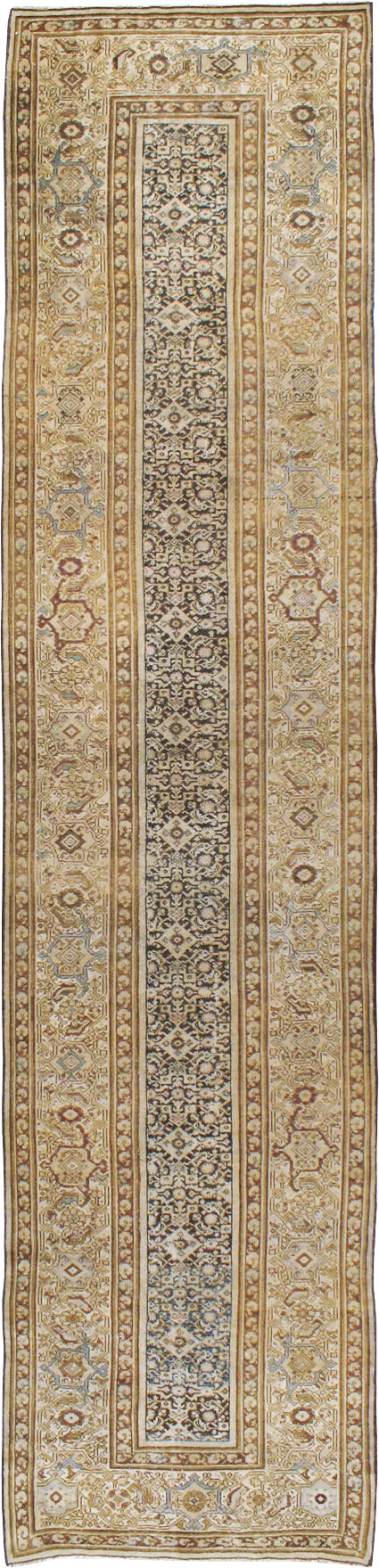 Antique Persian Malayer Runner, No.17621 - Galerie Shabab