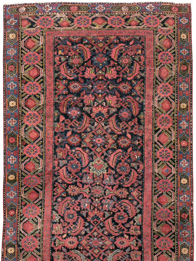 Vintage Persian Malayer Runner, No.17627 - Galerie Shabab