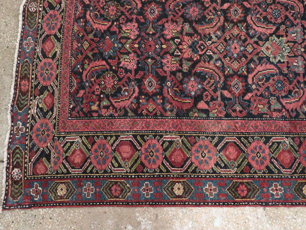 Vintage Persian Malayer Runner, No.17627 - Galerie Shabab