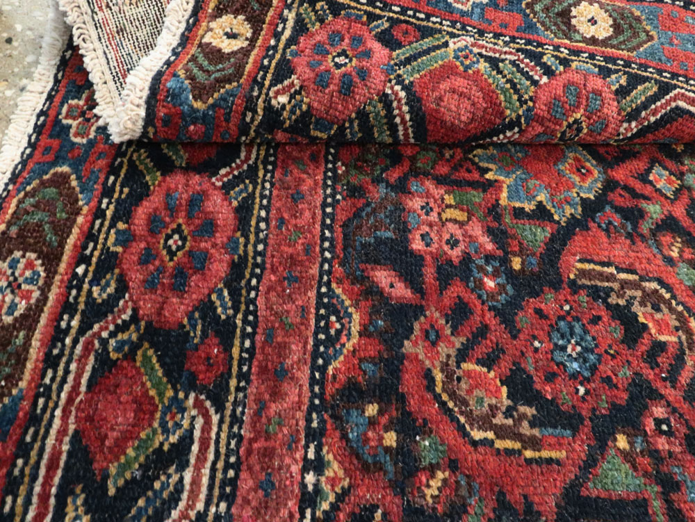 Vintage Persian Malayer Runner, No.17627 - Galerie Shabab