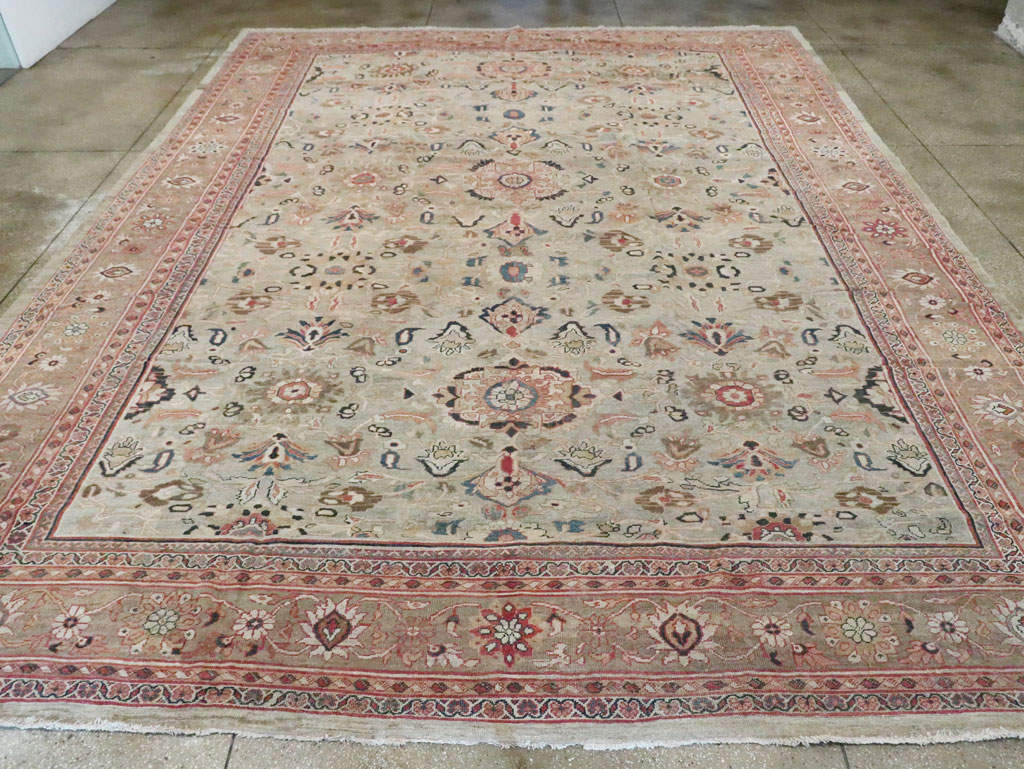 Antique Persian Mahal Carpet, No.17631 - Galerie Shabab