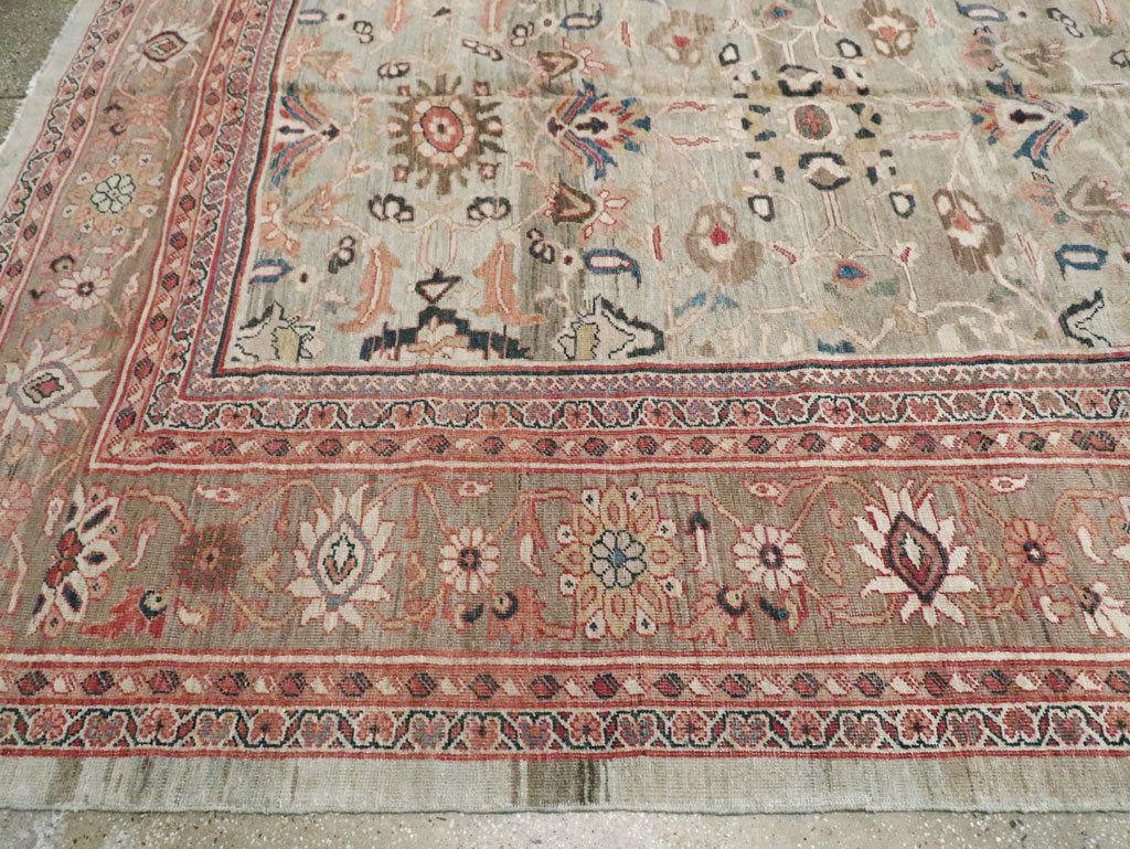 Antique Persian Mahal Carpet, No.17631 - Galerie Shabab