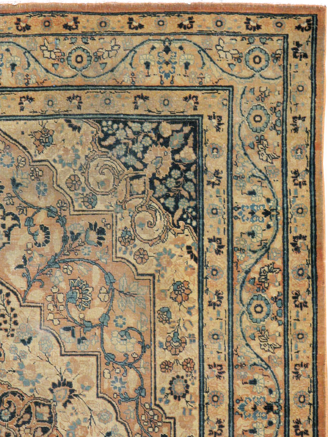 Antique Persian Tabriz Hagi Jalili Rug, No.17655 - Galerie Shabab