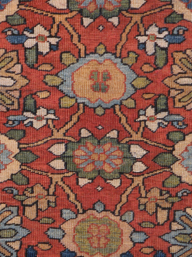 Antique Mahal Carpet, No.17670 - Galerie Shabab