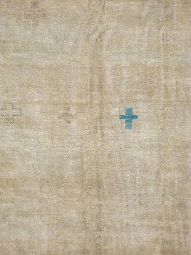 Vintage Turkish Anatolian Deco Carpet, No.17675 - Galerie Shabab