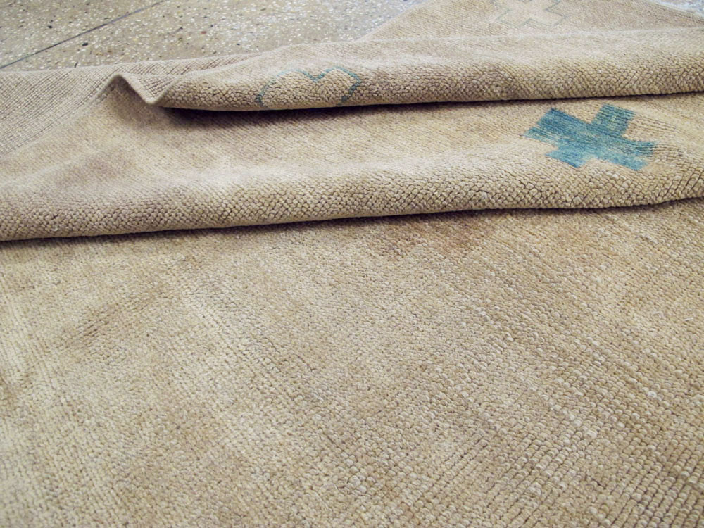 Vintage Turkish Anatolian Deco Carpet, No.17675 - Galerie Shabab