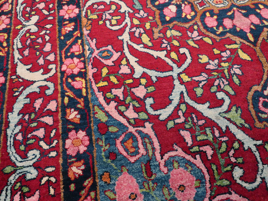 Vintage Persian Lavar Kerman Rug, No.17690 - Galerie Shabab