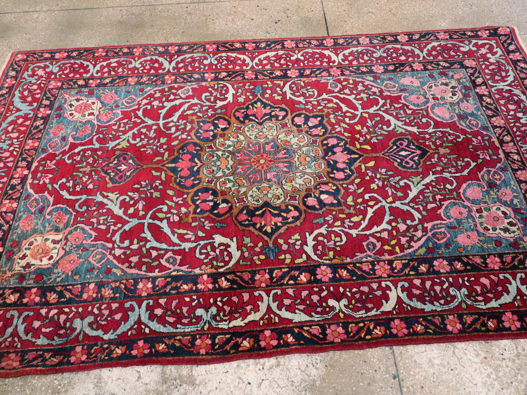 Vintage Persian Lavar Kerman Rug, No.17690 - Galerie Shabab