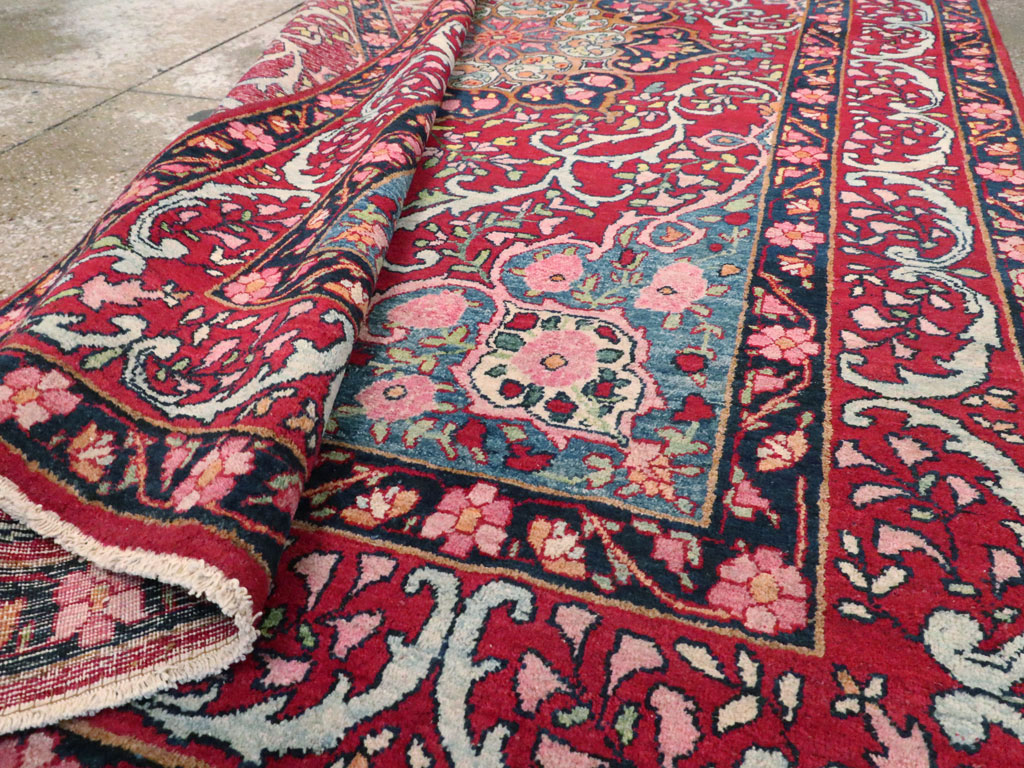 Vintage Persian Lavar Kerman Rug, No.17690 - Galerie Shabab