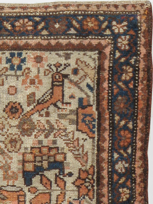 Vintage Persian Malayer Rug, No.17714 - Galerie Shabab