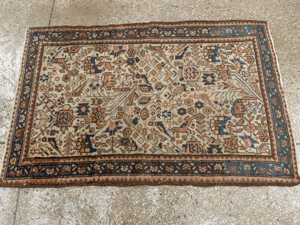 Vintage Persian Malayer Rug, No.17714 - Galerie Shabab