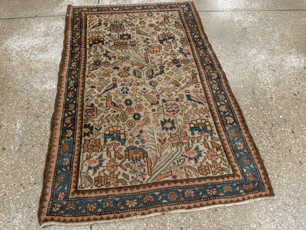 Vintage Persian Malayer Rug, No.17714 - Galerie Shabab