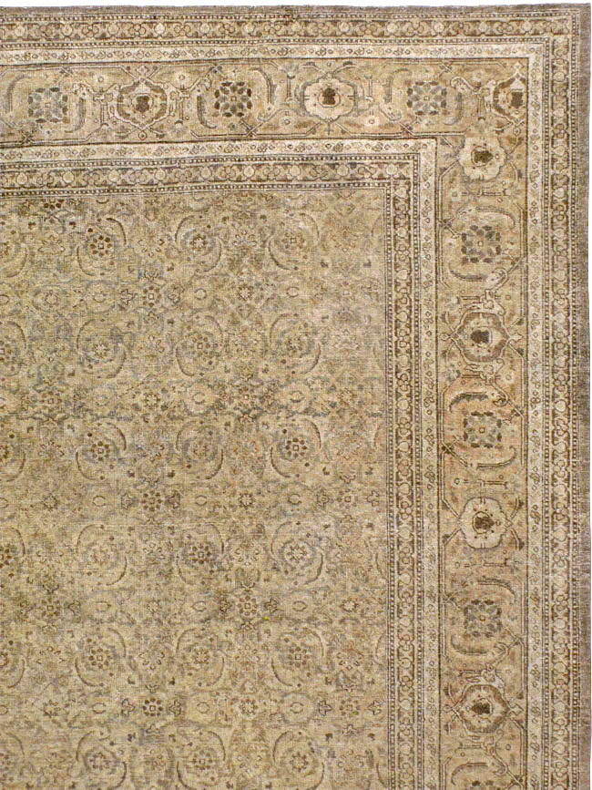 Antique Persian Tabriz Carpet, No.17717 - Galerie Shabab