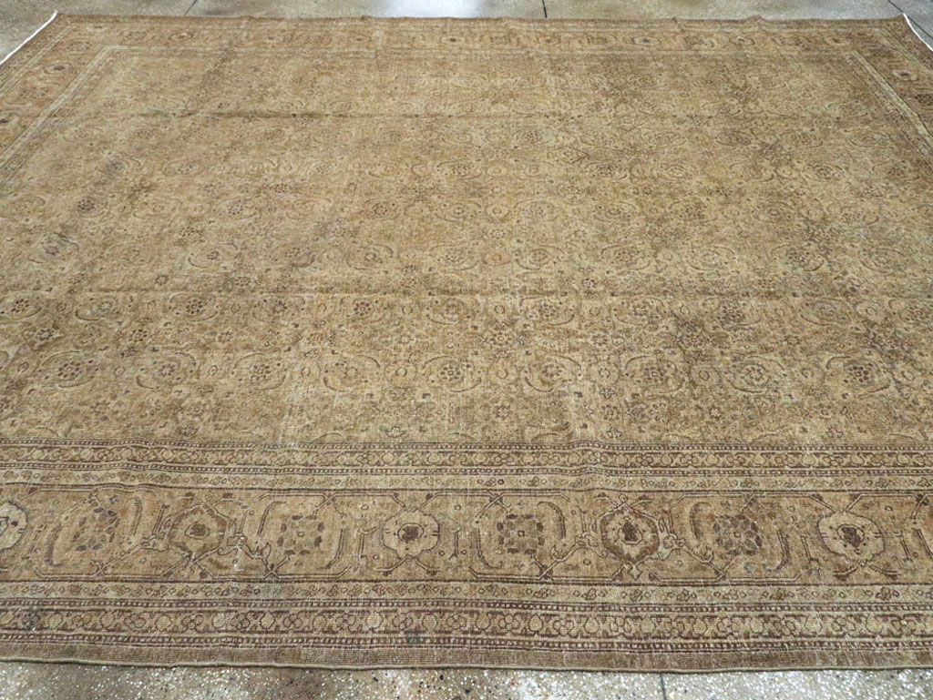 Antique Persian Tabriz Carpet, No.17717 - Galerie Shabab