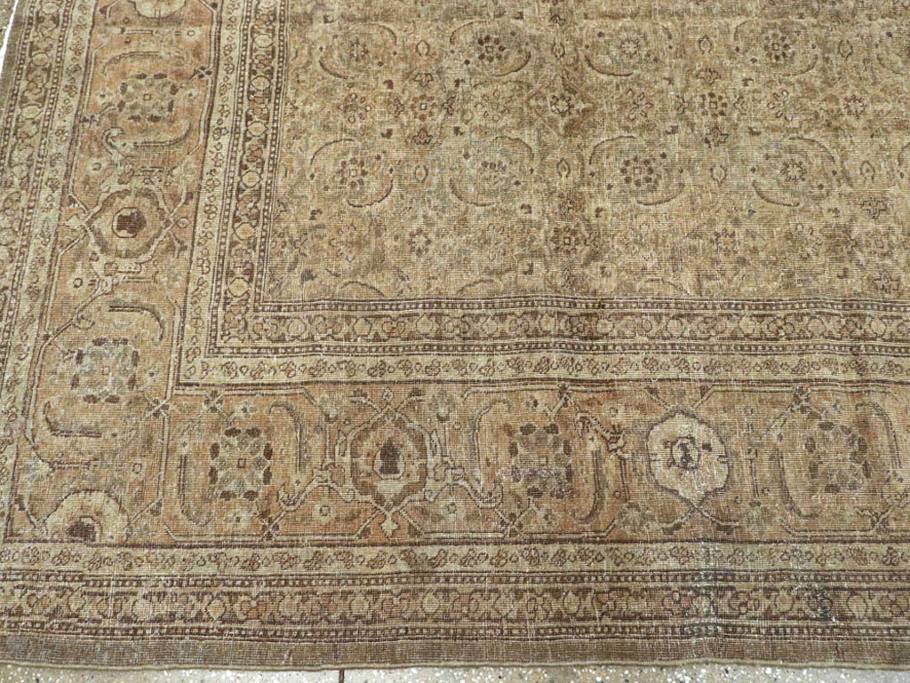 Antique Persian Tabriz Carpet, No.17717 - Galerie Shabab