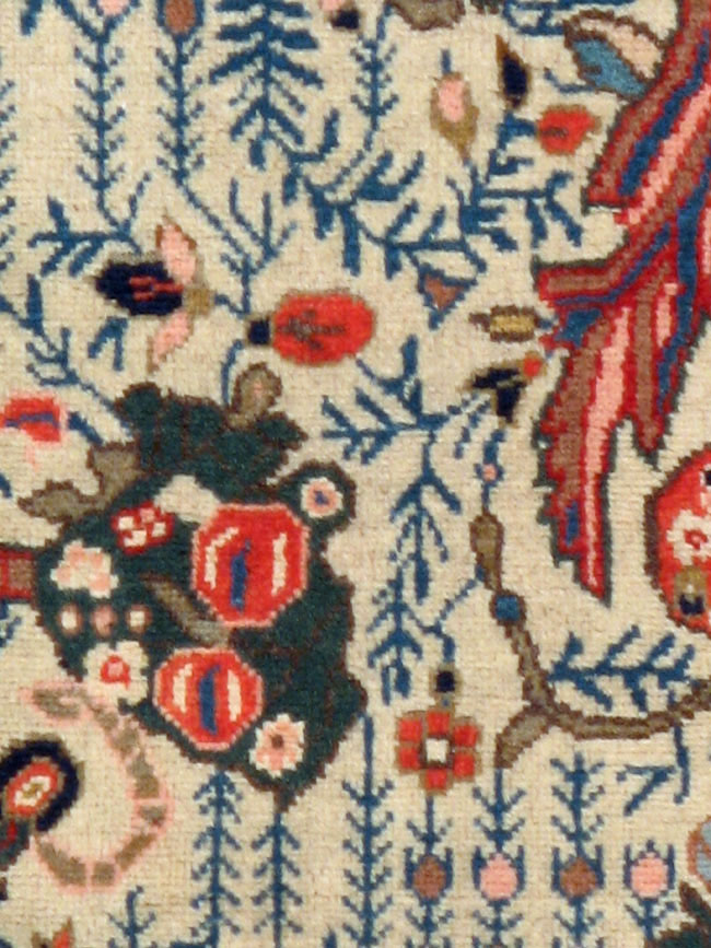 Vintage Persian Tabriz Rug, No.17725 - Galerie Shabab
