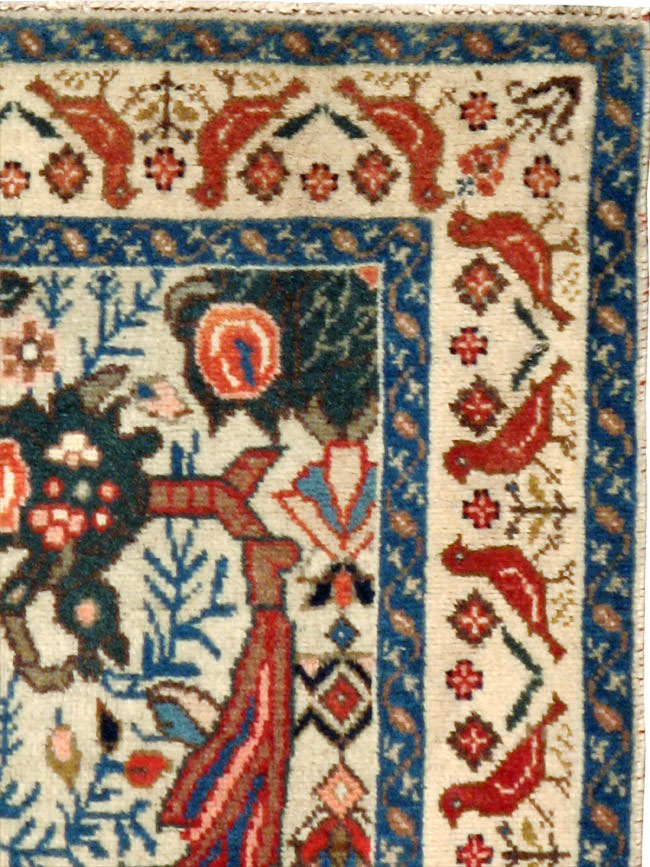 Vintage Persian Tabriz Rug, No.17725 - Galerie Shabab