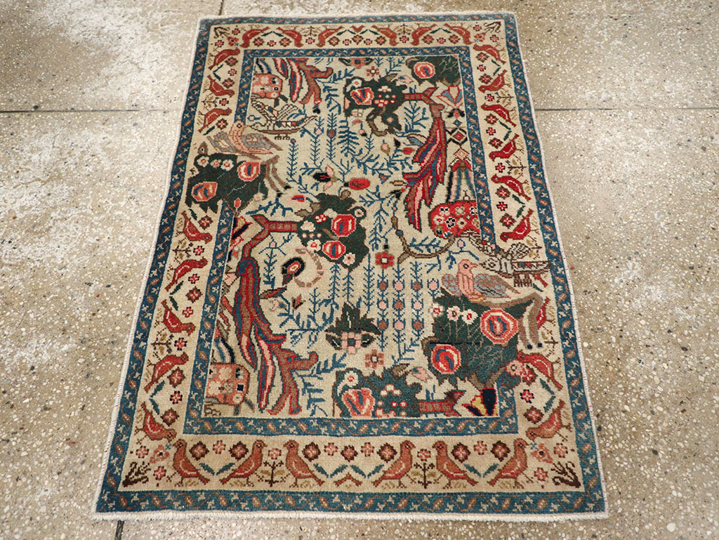 Vintage Persian Tabriz Rug, No.17725 - Galerie Shabab