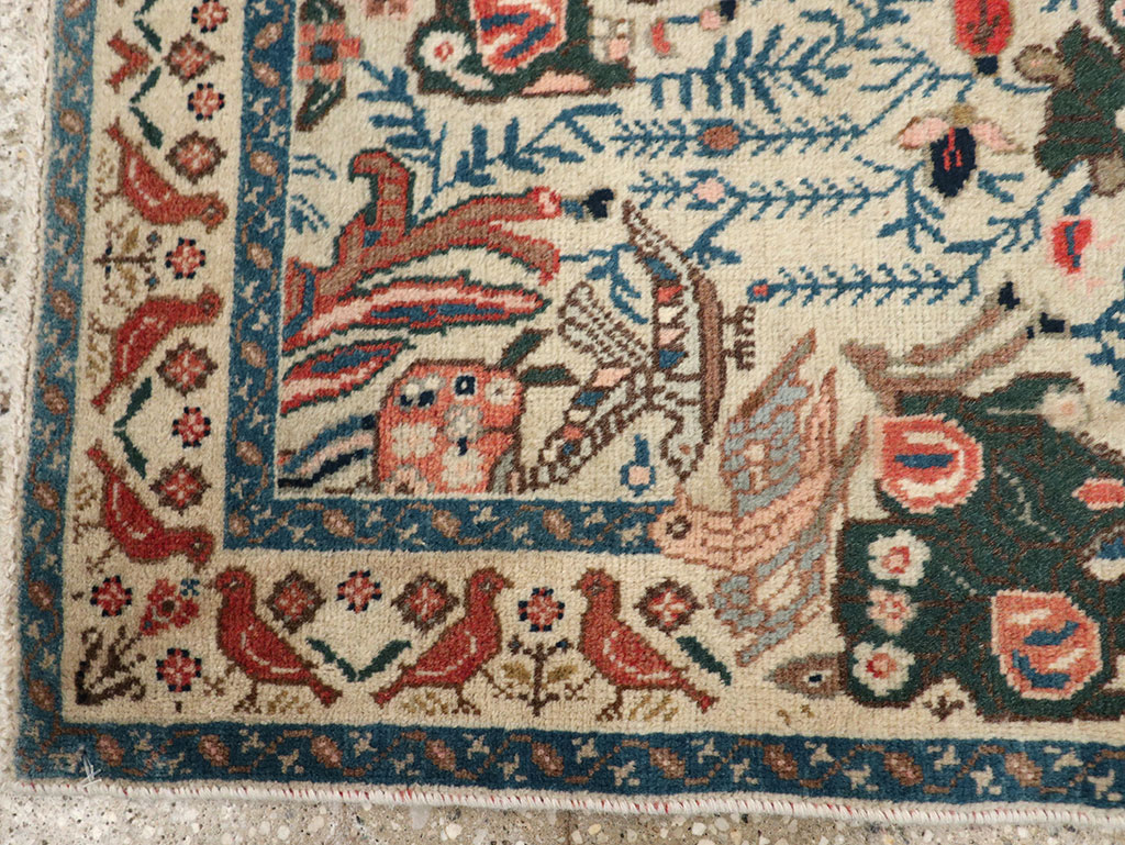 Vintage Persian Tabriz Rug, No.17725 - Galerie Shabab