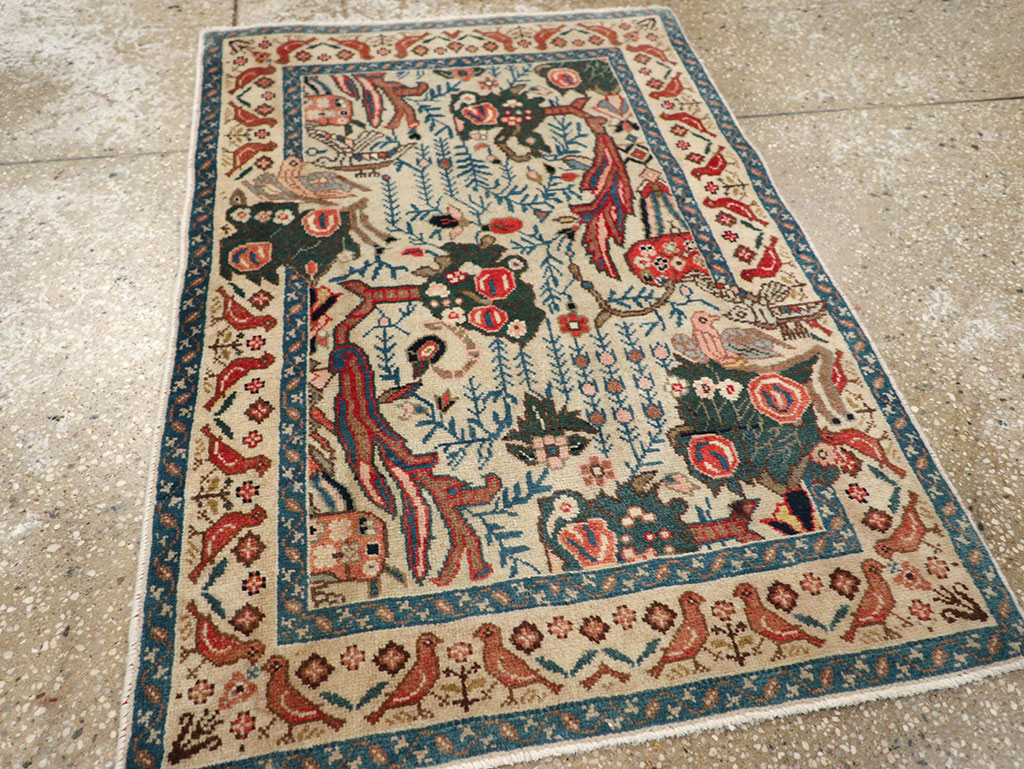 Vintage Persian Tabriz Rug, No.17725 - Galerie Shabab