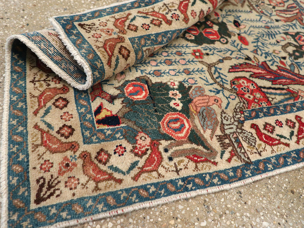 Vintage Persian Tabriz Rug, No.17725 - Galerie Shabab