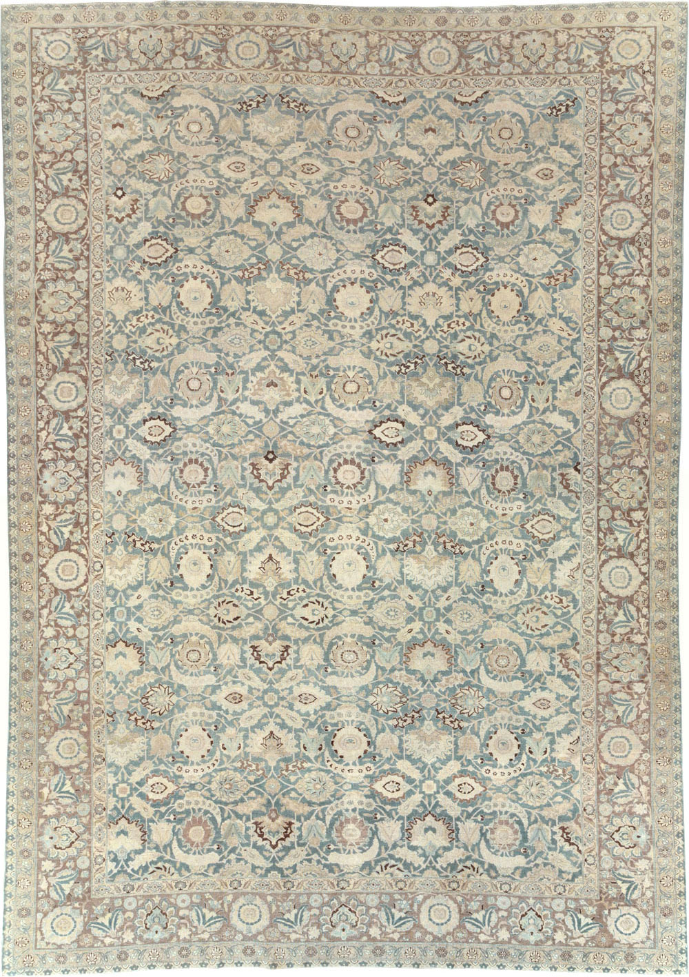 Antique Persian Tabriz Carpet, No.17733 - Galerie Shabab