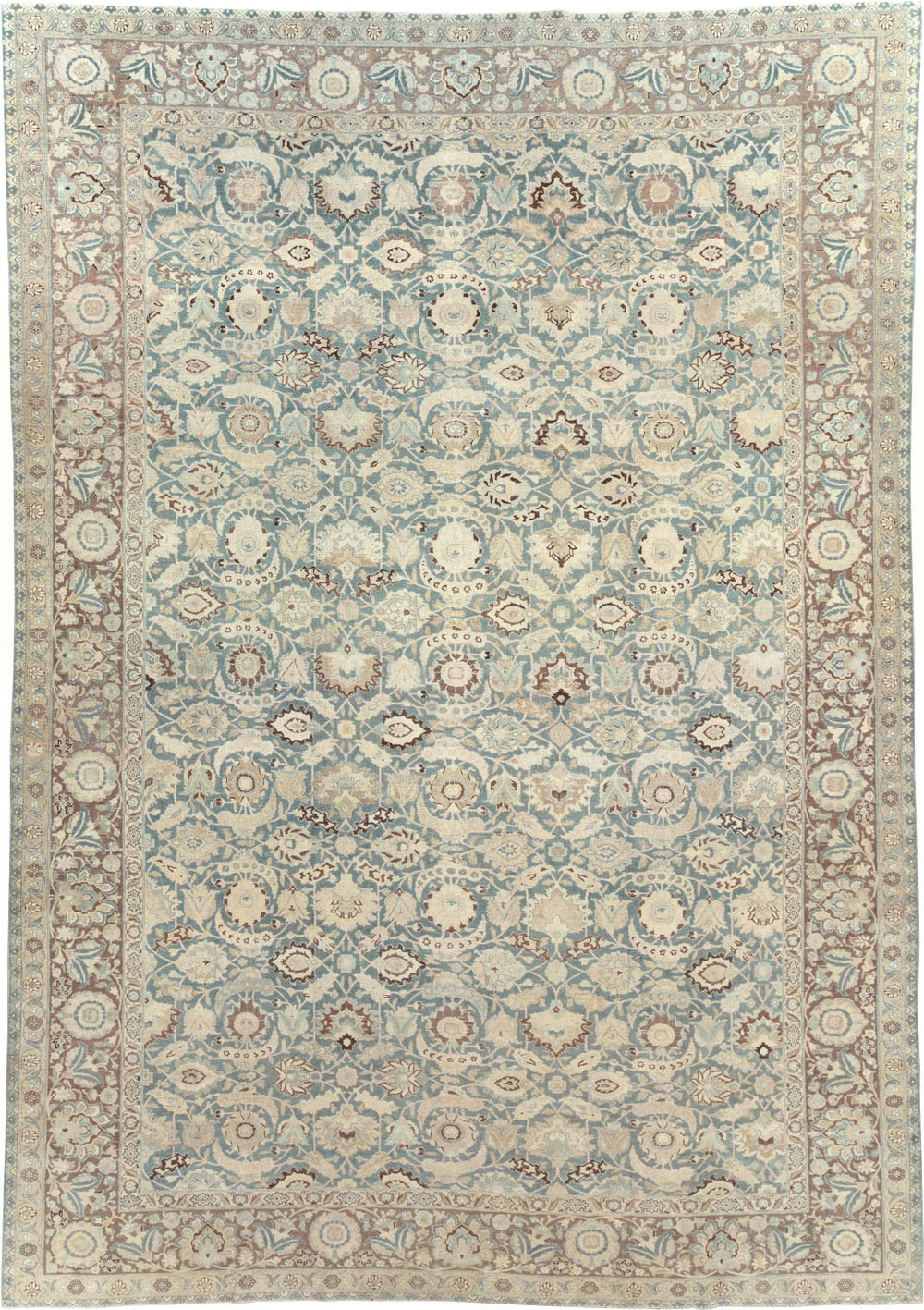 Antique Persian Tabriz Carpet, No.17733 - Galerie Shabab
