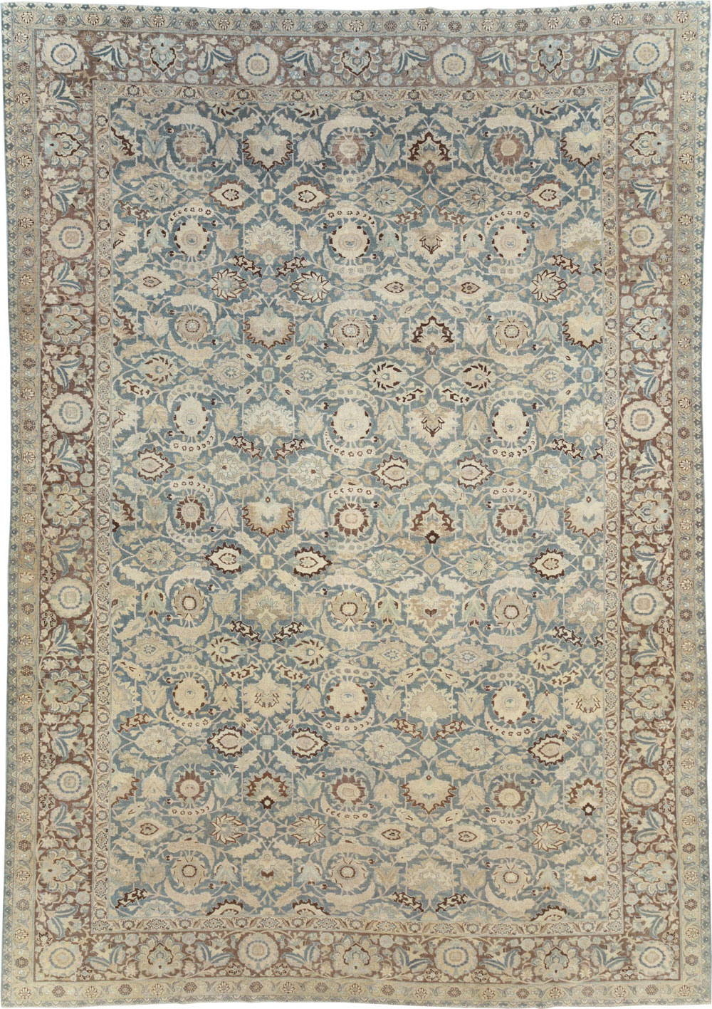 Antique Persian Tabriz Carpet, No.17733 - Galerie Shabab