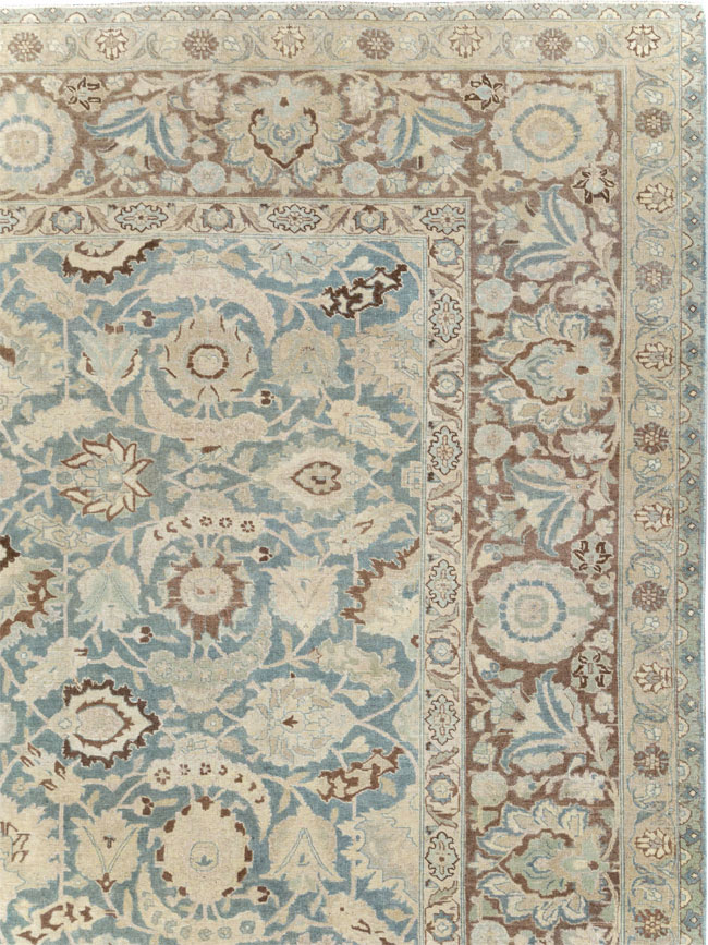 Antique Persian Tabriz Carpet, No.17733 - Galerie Shabab