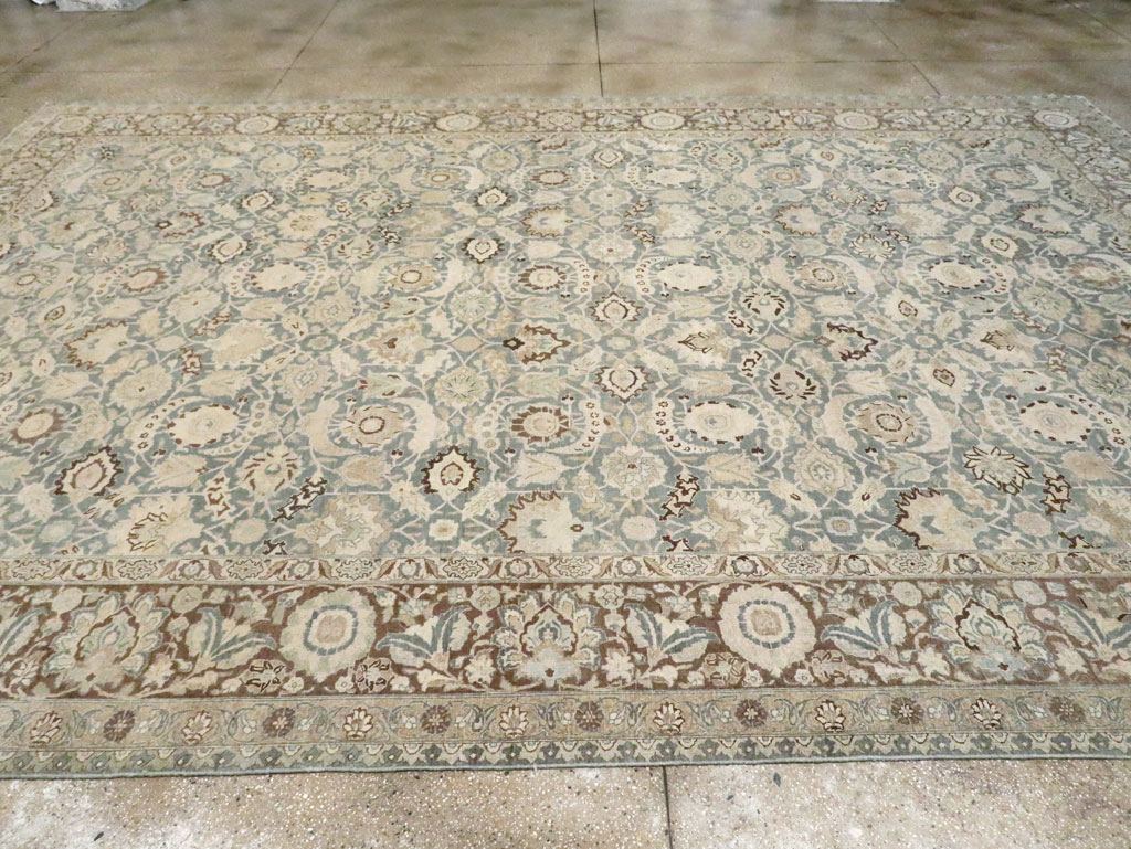 Antique Persian Tabriz Carpet, No.17733 - Galerie Shabab