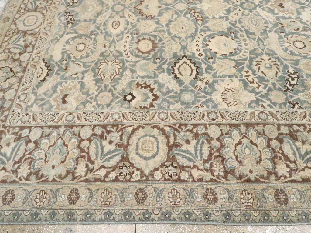 Antique Persian Tabriz Carpet, No.17733 - Galerie Shabab