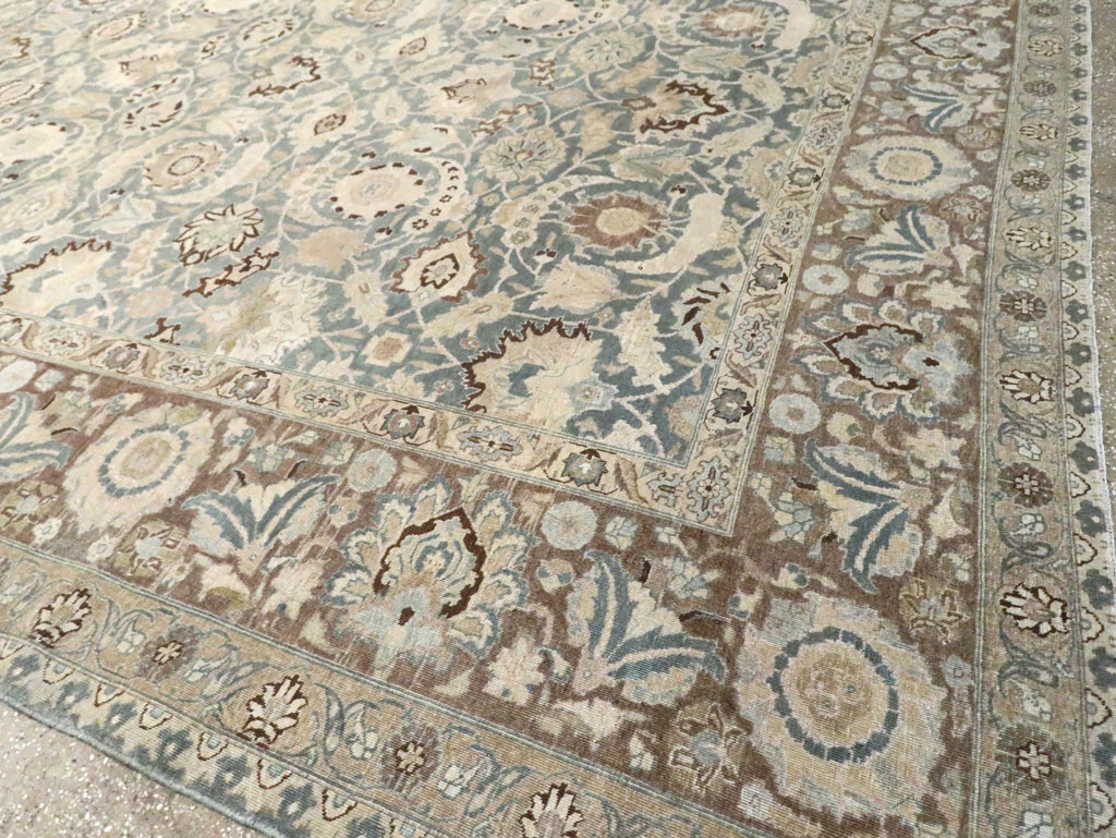 Antique Persian Tabriz Carpet, No.17733 - Galerie Shabab