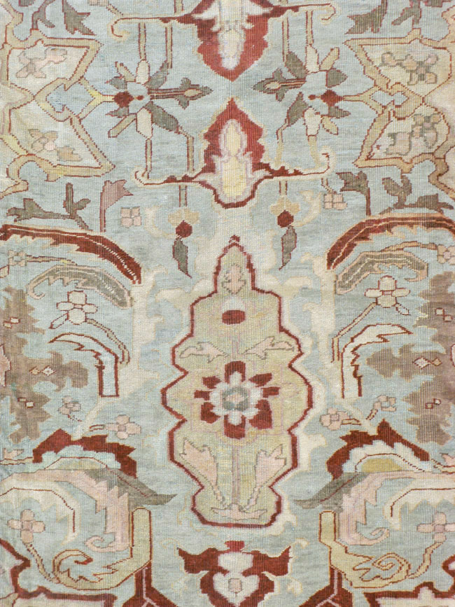 Antique Persian Mahal Carpet, No.17742 - Galerie Shabab