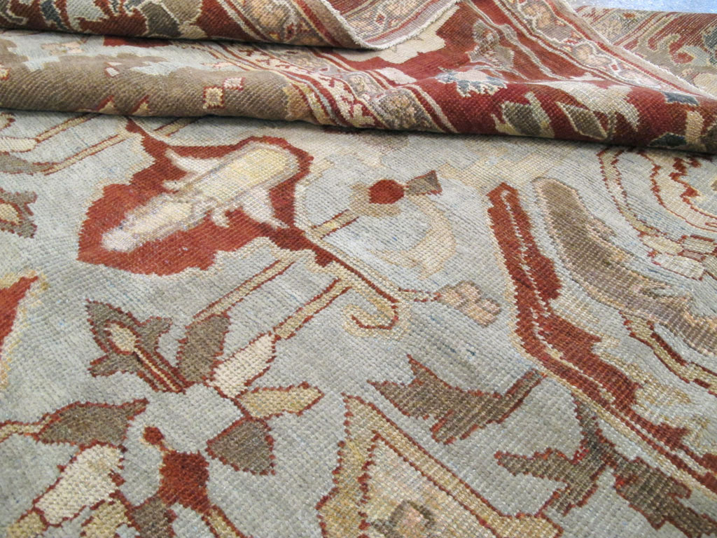 Antique Persian Mahal Carpet, No.17742 - Galerie Shabab