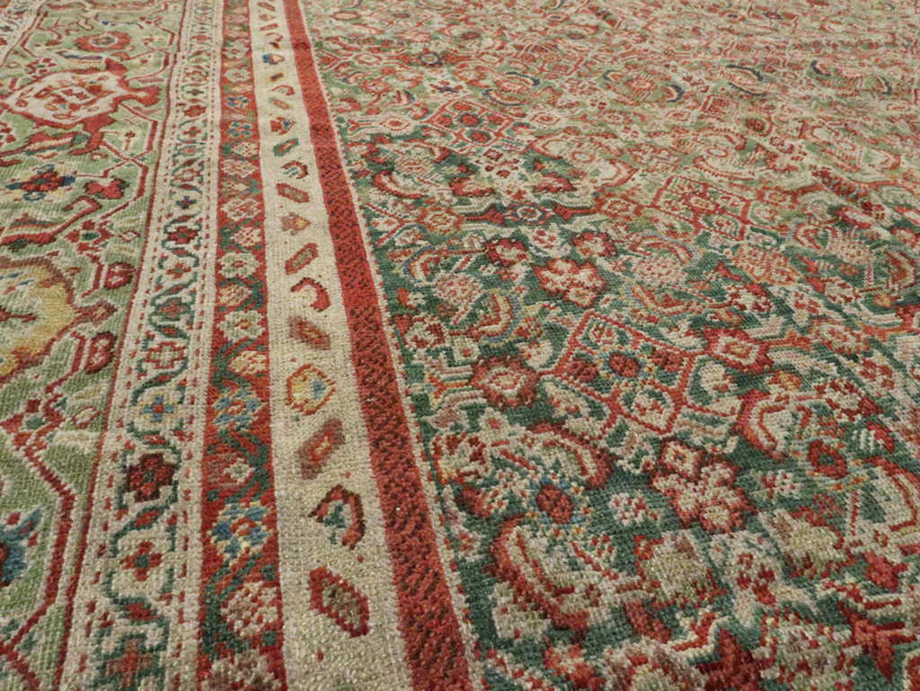Antique Persian Mahal Carpet, No.17743 - Galerie Shabab